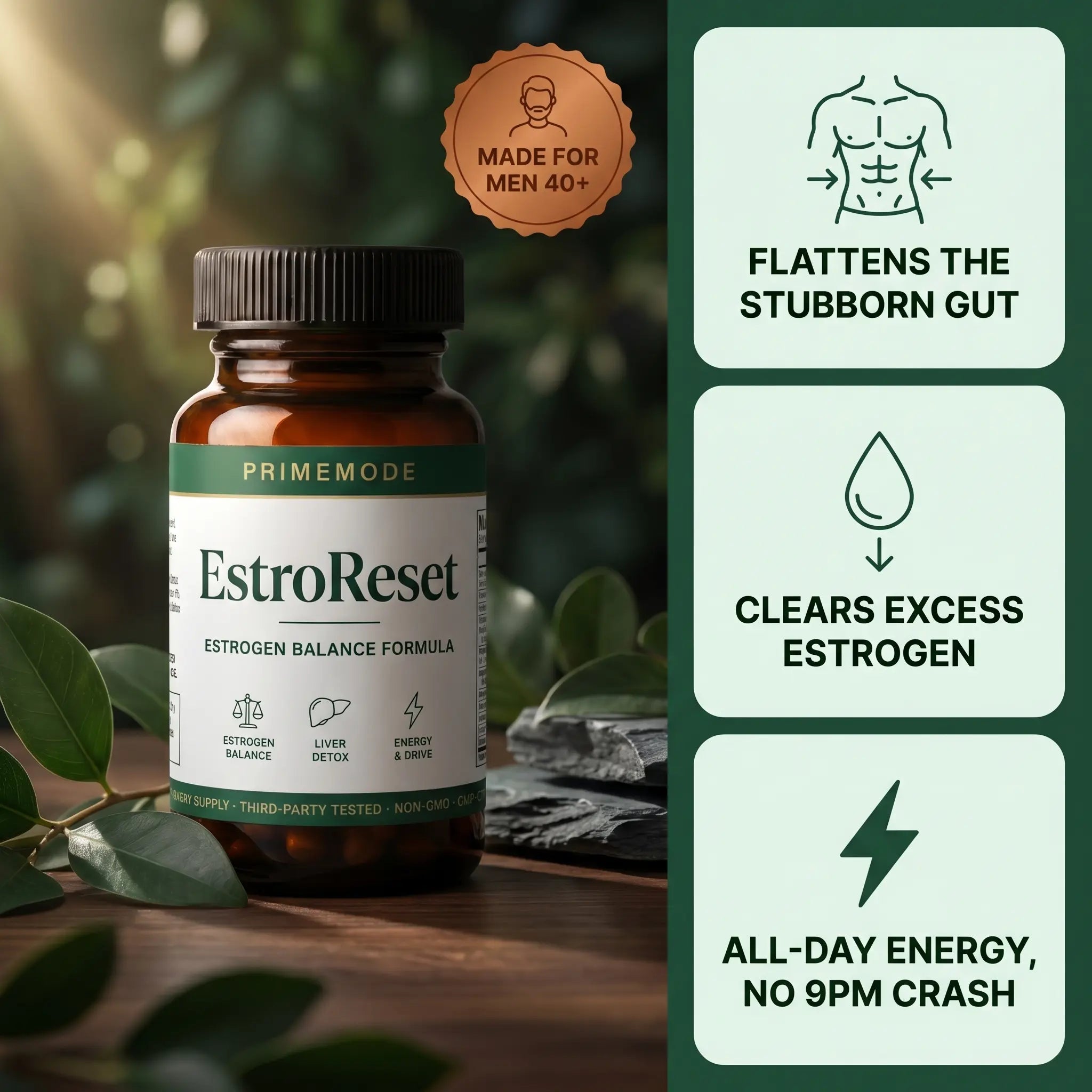 EstroReset™ | Get Back The Lean, Wide-Awake Man You Were At 35