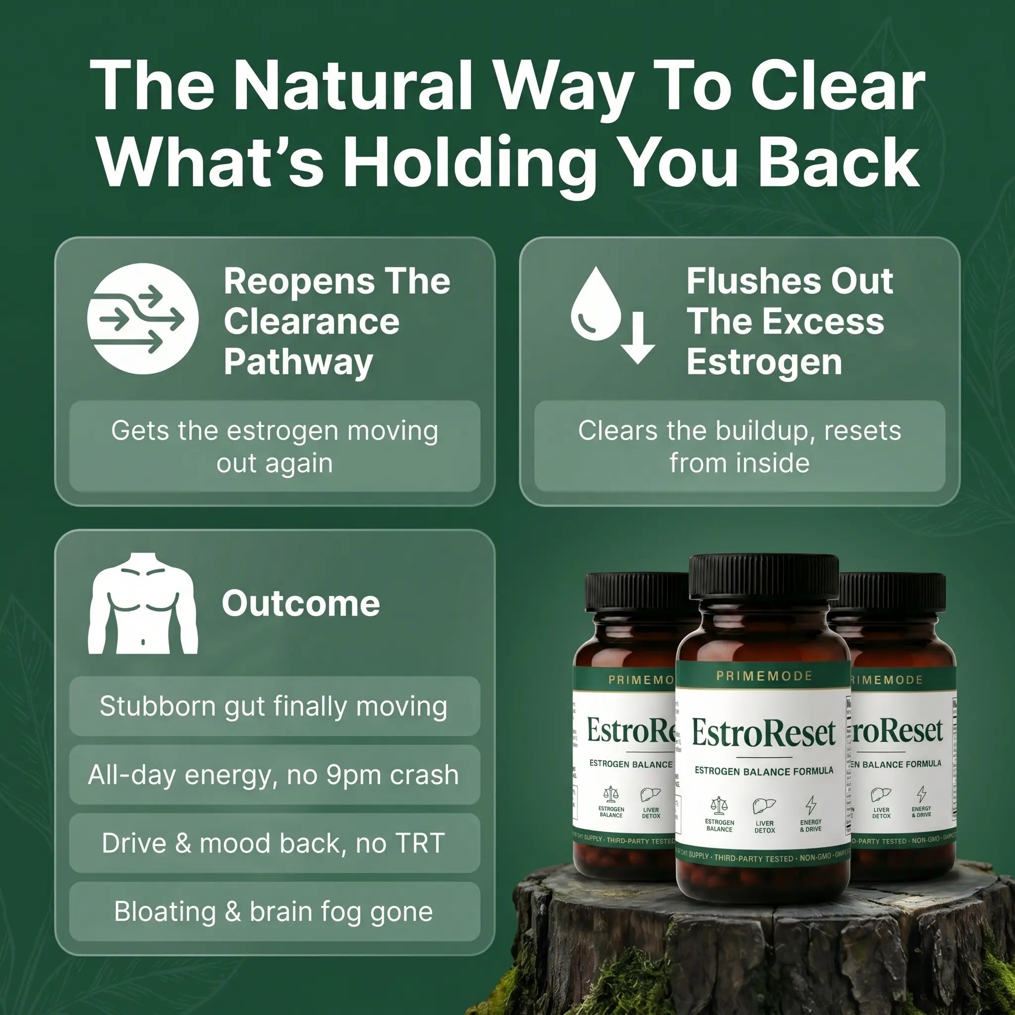 EstroReset™ | Get Back The Lean, Wide-Awake Man You Were At 35