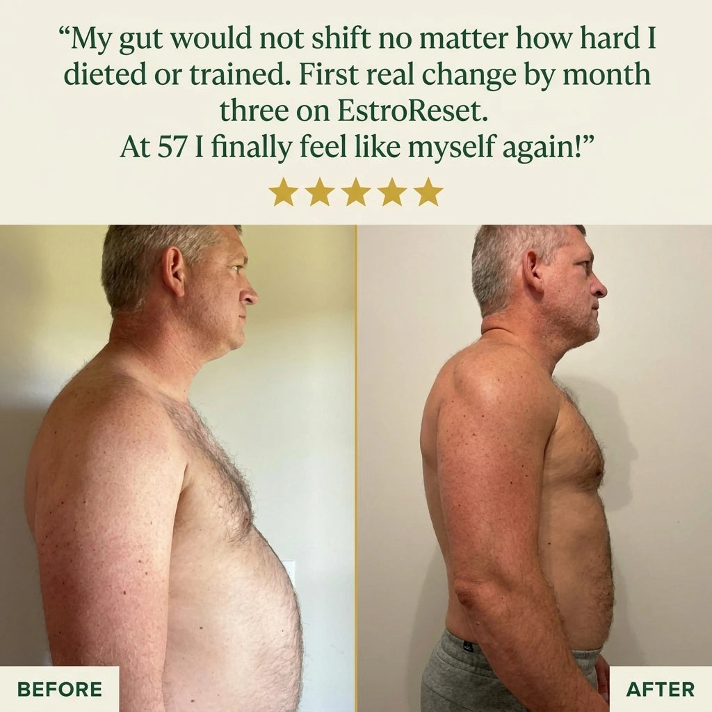 EstroReset™ | Get Back The Lean, Wide-Awake Man You Were At 35